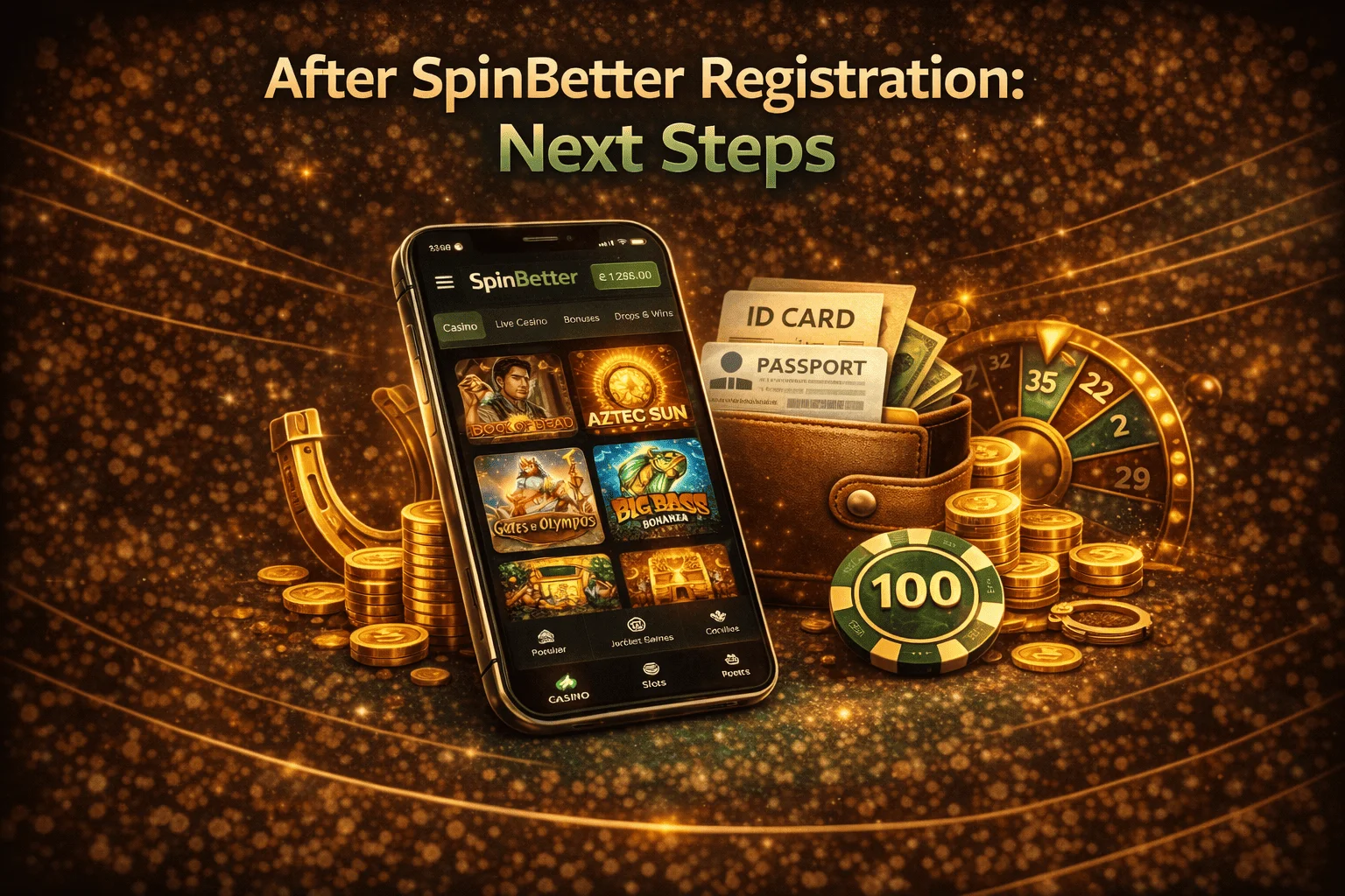 After Spinbetter Registration Next Steps