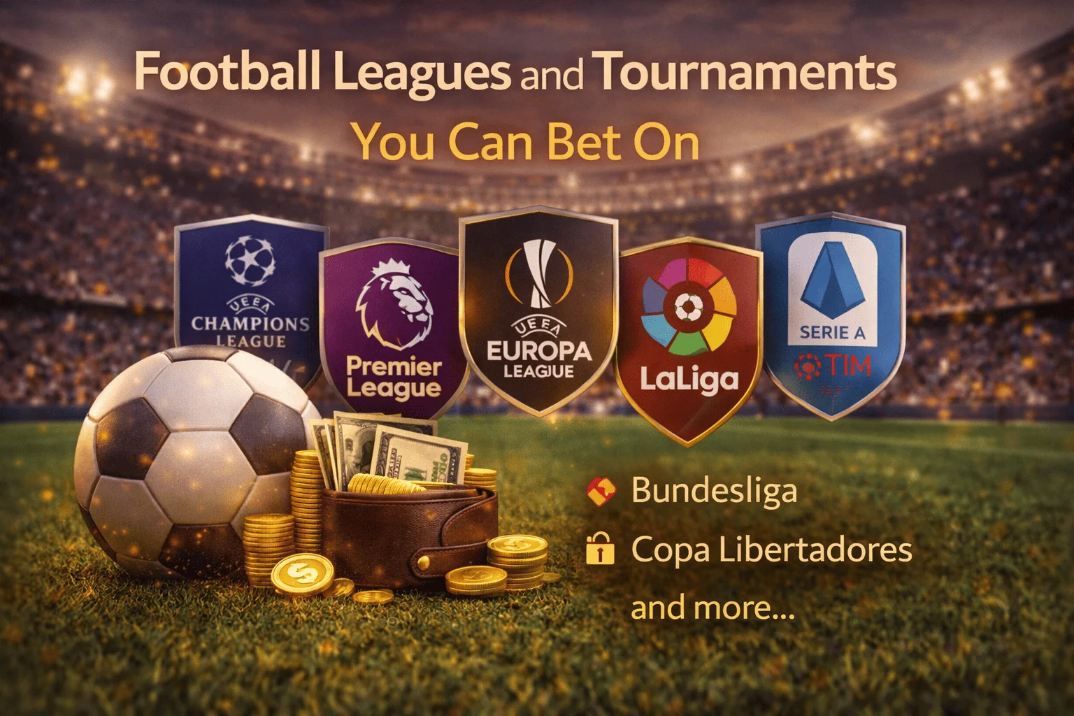 Football Leagues and Tournaments You Can Bet On