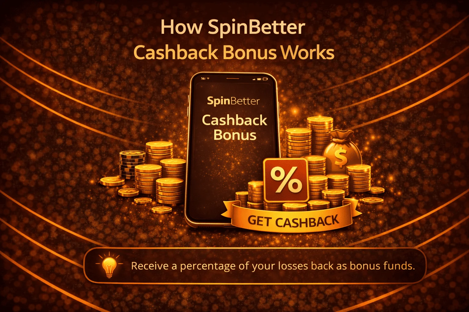 How SpinBetter Cashback Bonus Works