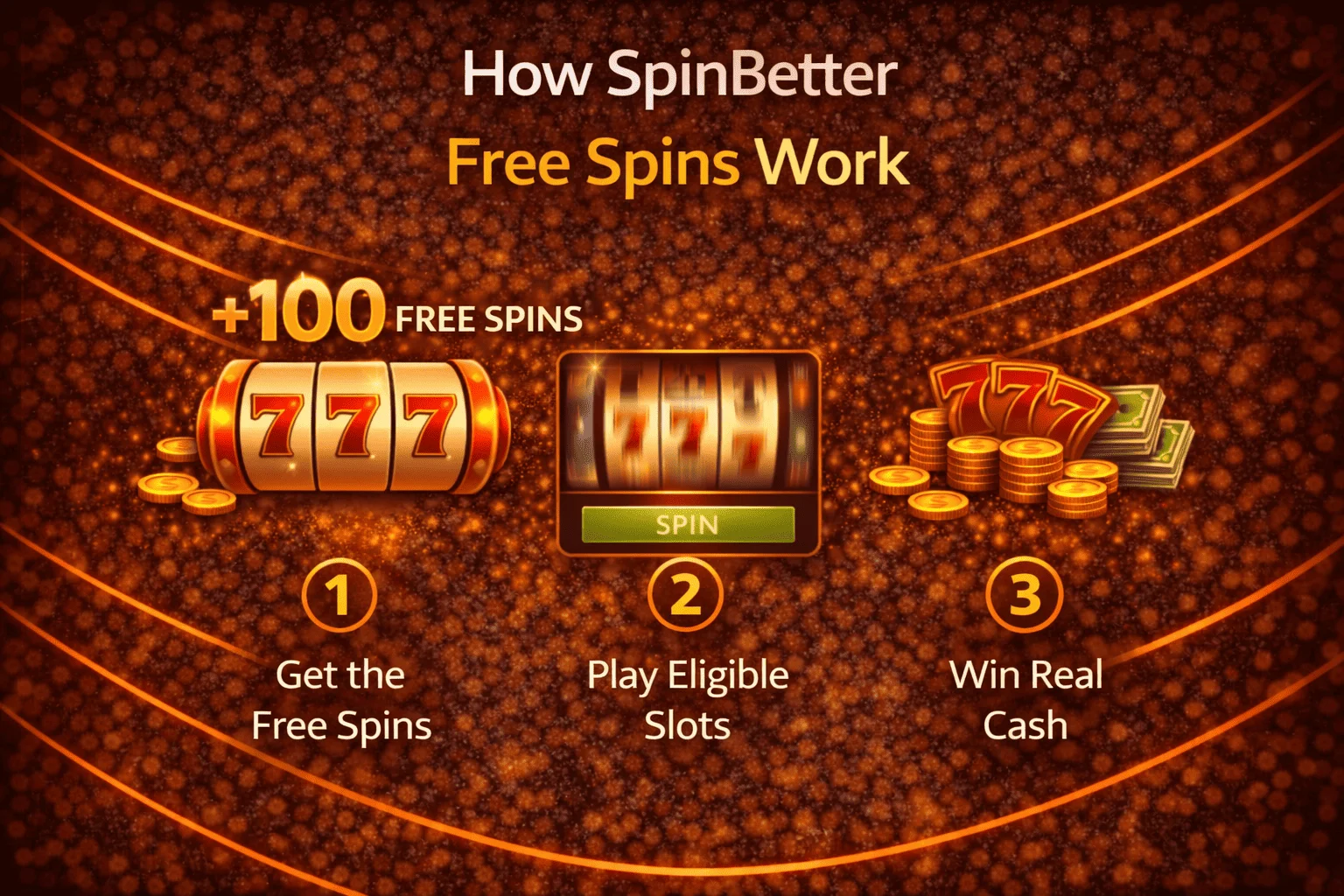 How SpinBetter Free Spins Work