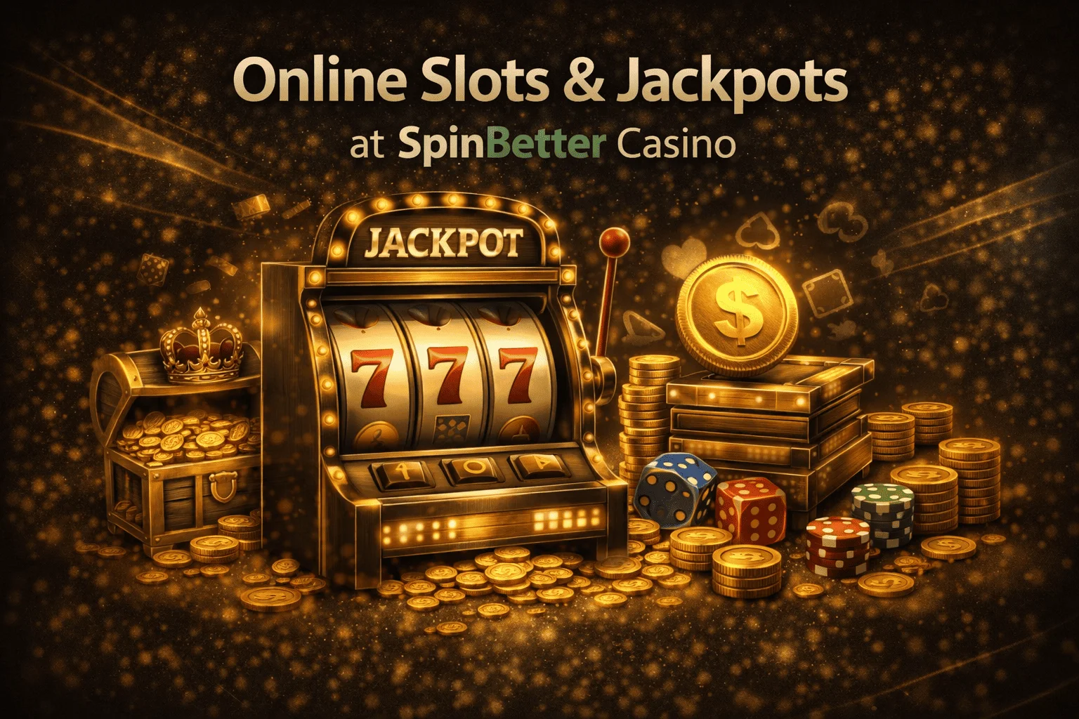 Online Slots Jackpots at SpinBetter Casino