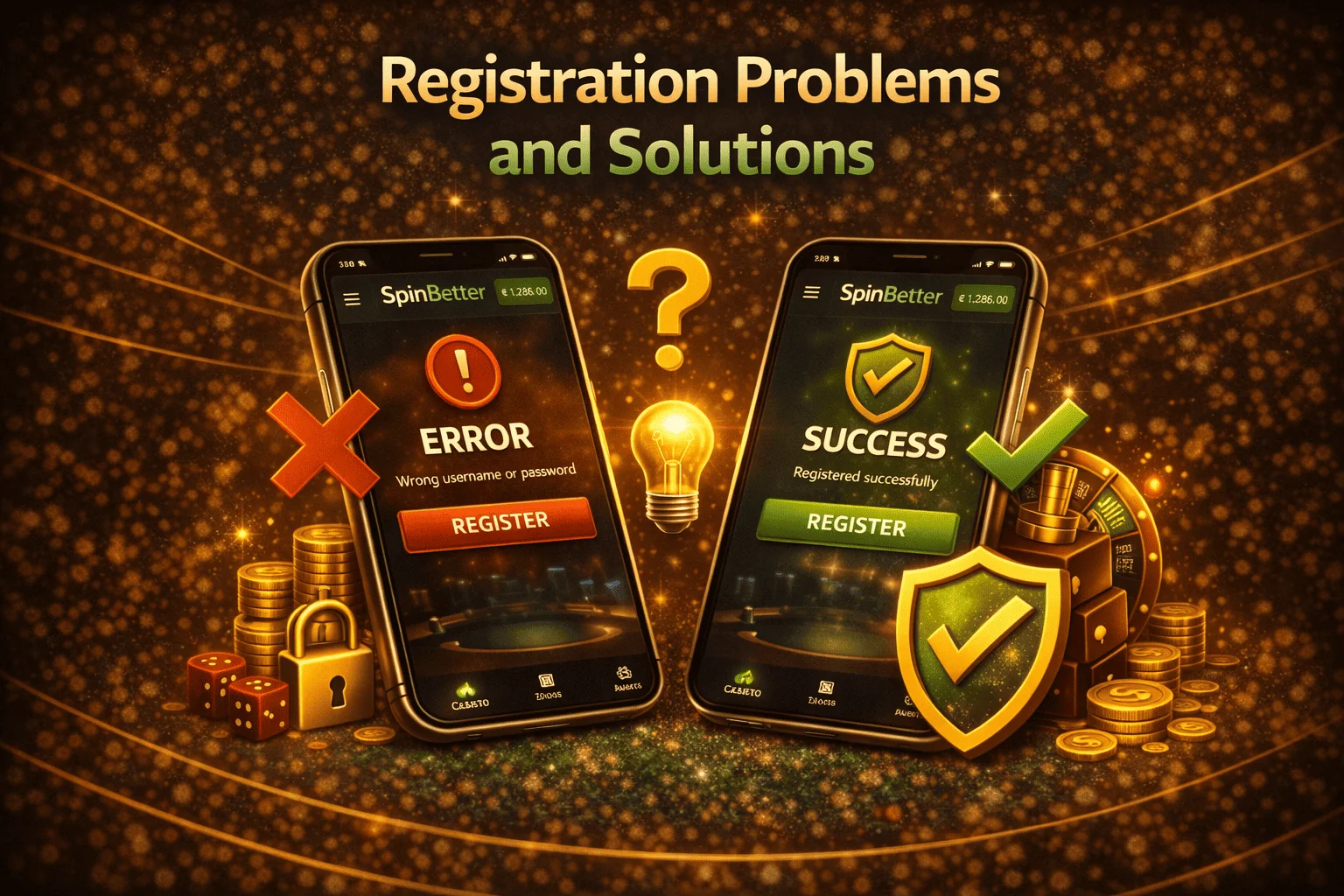 Registration Problems and Solutions