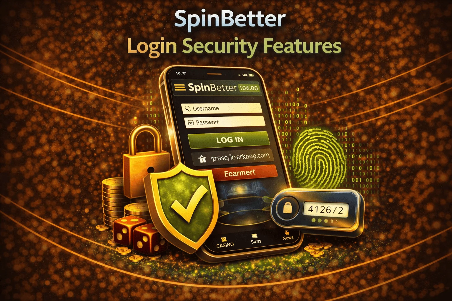 SpinBetter Login Security Features