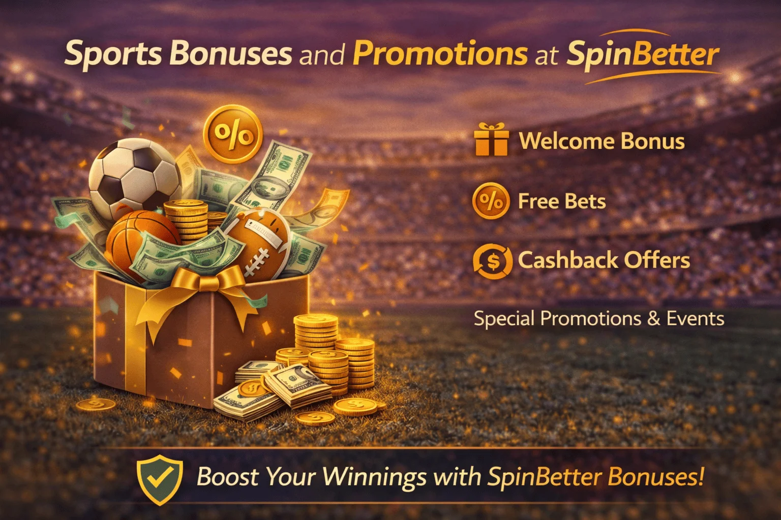 Sports Bonuses and Promotions at Spinbetter